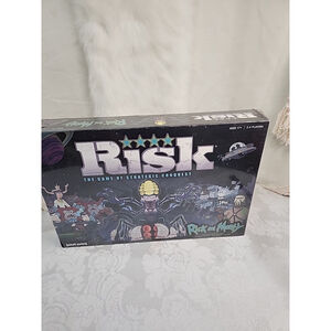 Risk -Rick and Morty -The Board Game of Strategic Conquest USAopoly 2018, Sealed